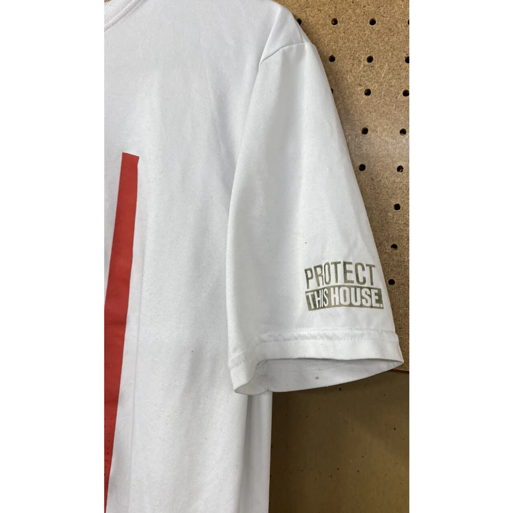 Under Armour Protect this House American Flag Youth T Shirt YXL